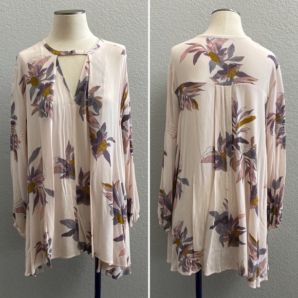 Free People Tree Swing Dress in Pearl - M - Picture 2 of 15